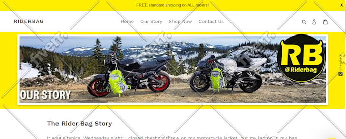 design, redesign or update responsive wordpress, wix or shopify website