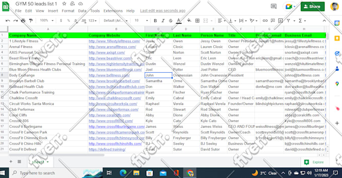 provide you targeted email list for email marketing