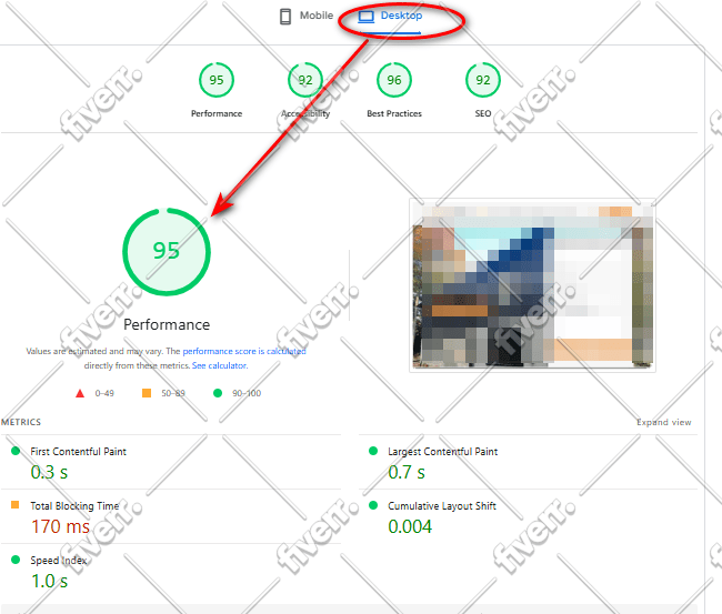 improve wix speed on google page speed insight within 24 hours