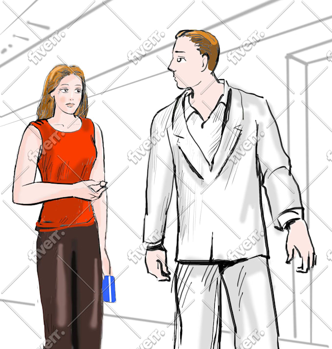 do story based illustrations and comics