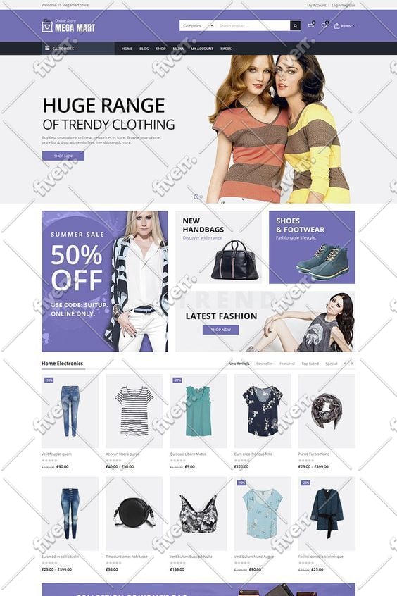 design profitable shopify website , dropshipping store or shopify store design