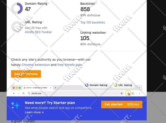 increase ahrefs domain rating dr 40 plus safe and guaranteed work
