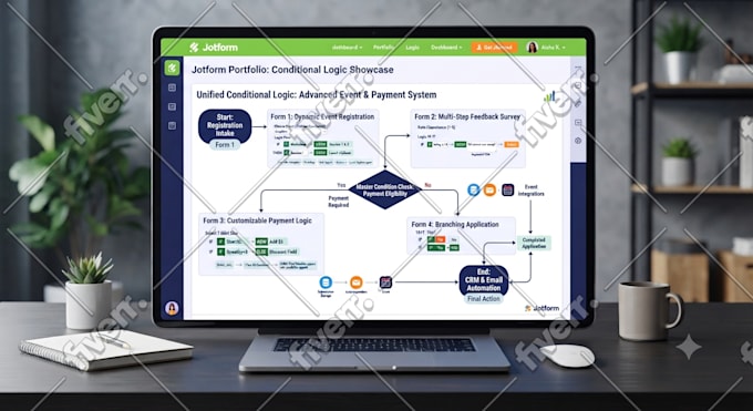 create smart google forms, questionnaires and jotforms for business or research