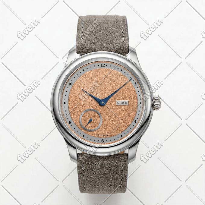 design custom watch and dial in vector