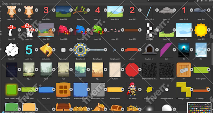 reskin and fix unity games