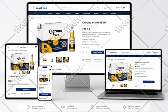 design, redesign copy, clone wordpress website by divi theme or elementor