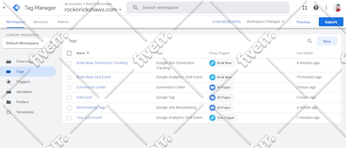 setup google analytics ga4, adwords with ecommerce conversion tracking