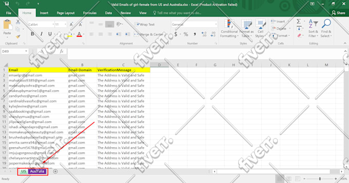 provide niche targeted email list for email marketing
