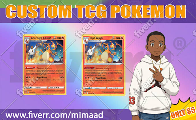 create custom tcg pokemon card