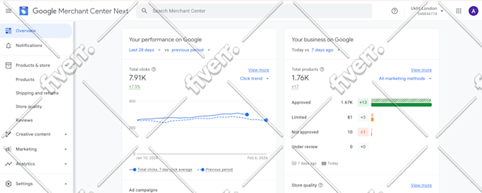 fix google merchant center errors and disapproved products