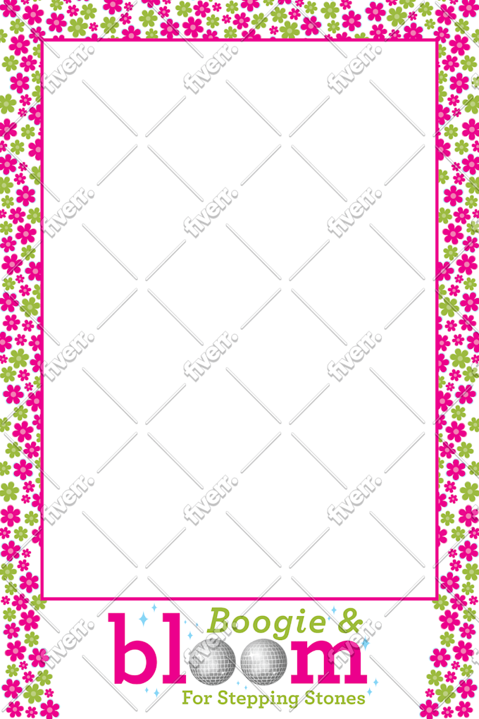 do custom photo booth overlay and photobooth strip template
