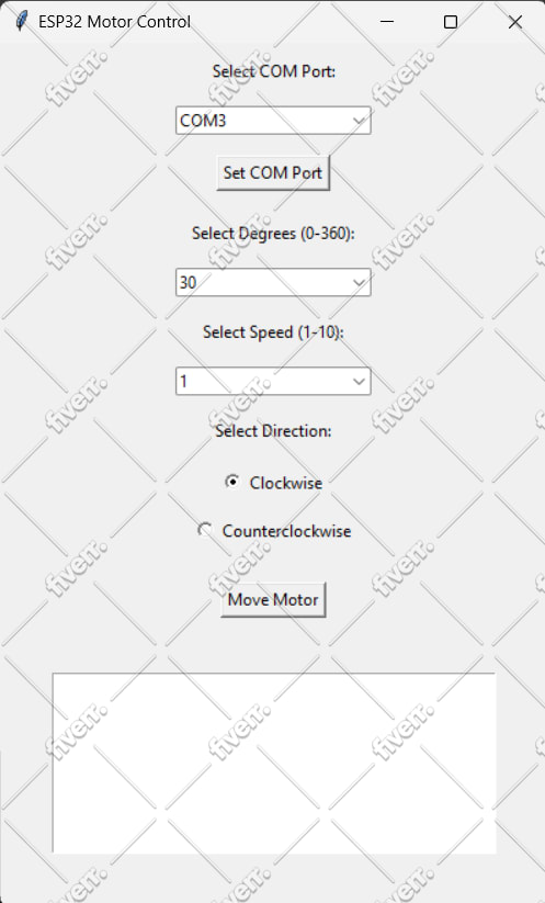 develop code for you to control stepper motors