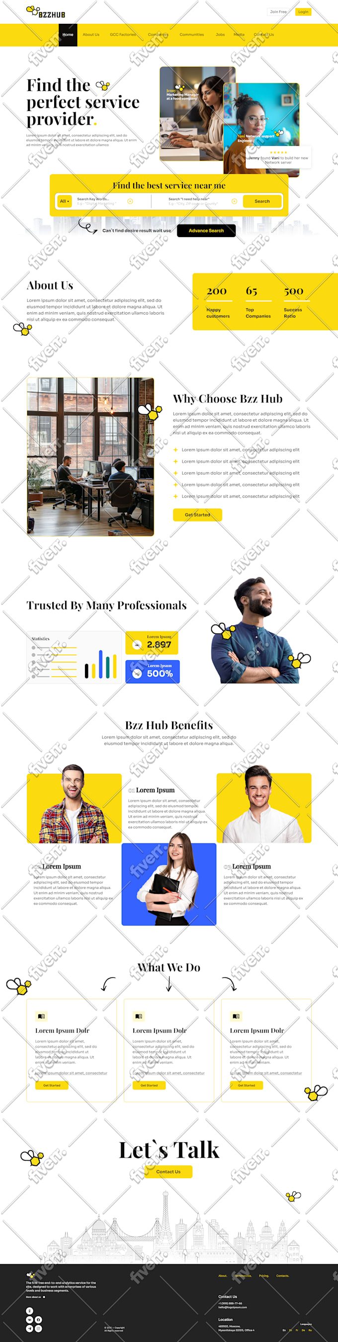 design, redesign, revamp wordpress website for your business