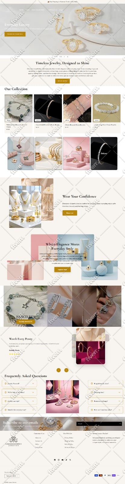 clone, revamp, design, redesign shopify store or build ecommerce shopify website