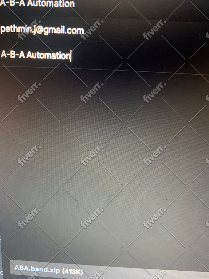 do your garageband project
