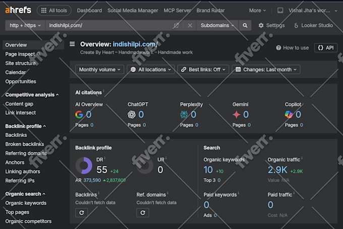 increase website traffic using ahrefs and semrush