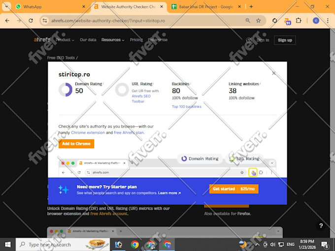 increase domain rating 40 plus