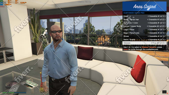 add clothes on your fivem ped