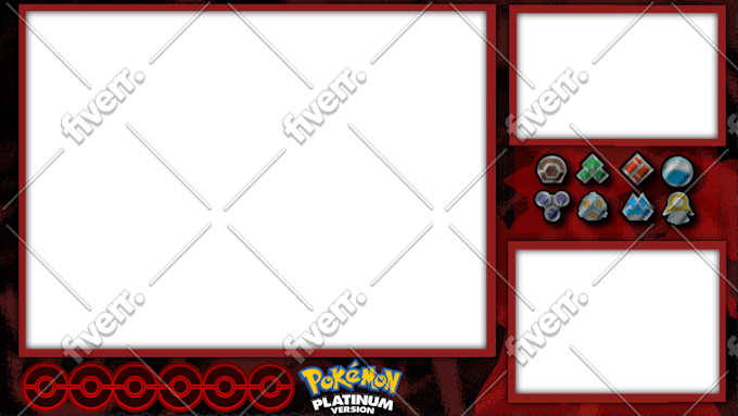 create a profissional pokemon overlays for cheap