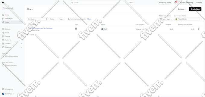 set up klaviyo for shopify ecommerce email flows