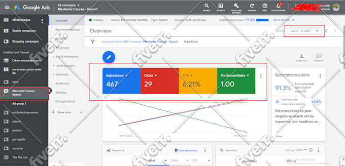 setup and optimize google ads, search ads, adwords, PPC campaign for ecommerce