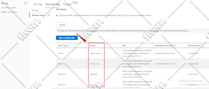 install microsoft bing ads conversion uet tag
