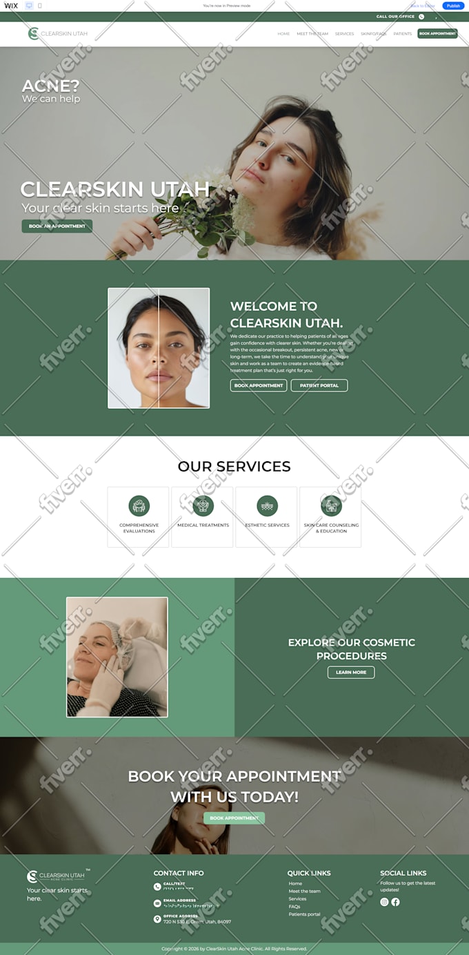 design wix or redesign a wix website design or wix online store