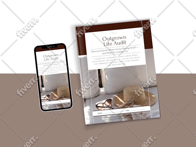 design professional ebook, workbook, lead magnet and PDF in canva