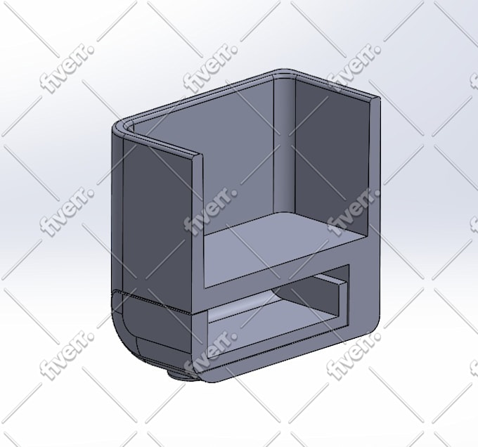 design 3d model for 3d printing or mold manufacturing