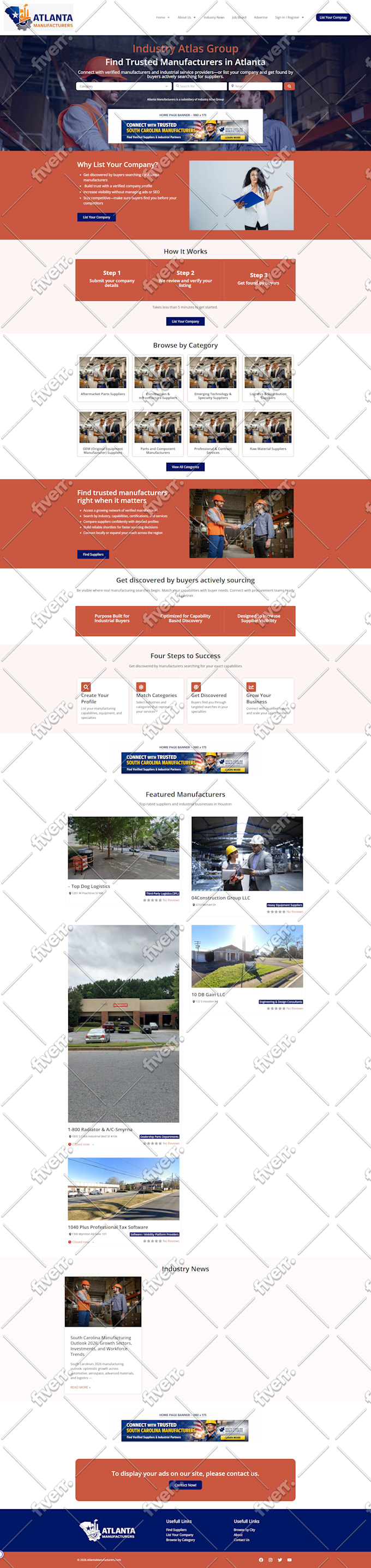 design directory website with geodirectory