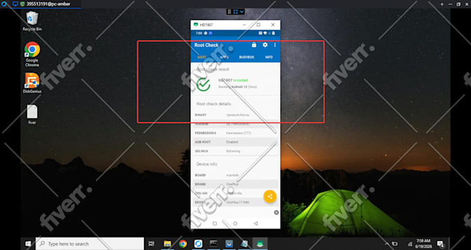 root your android device remotely in 1 hour
