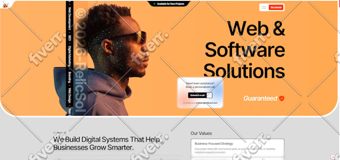 design a shopify store or wordpress website with ai chatbot and SEO