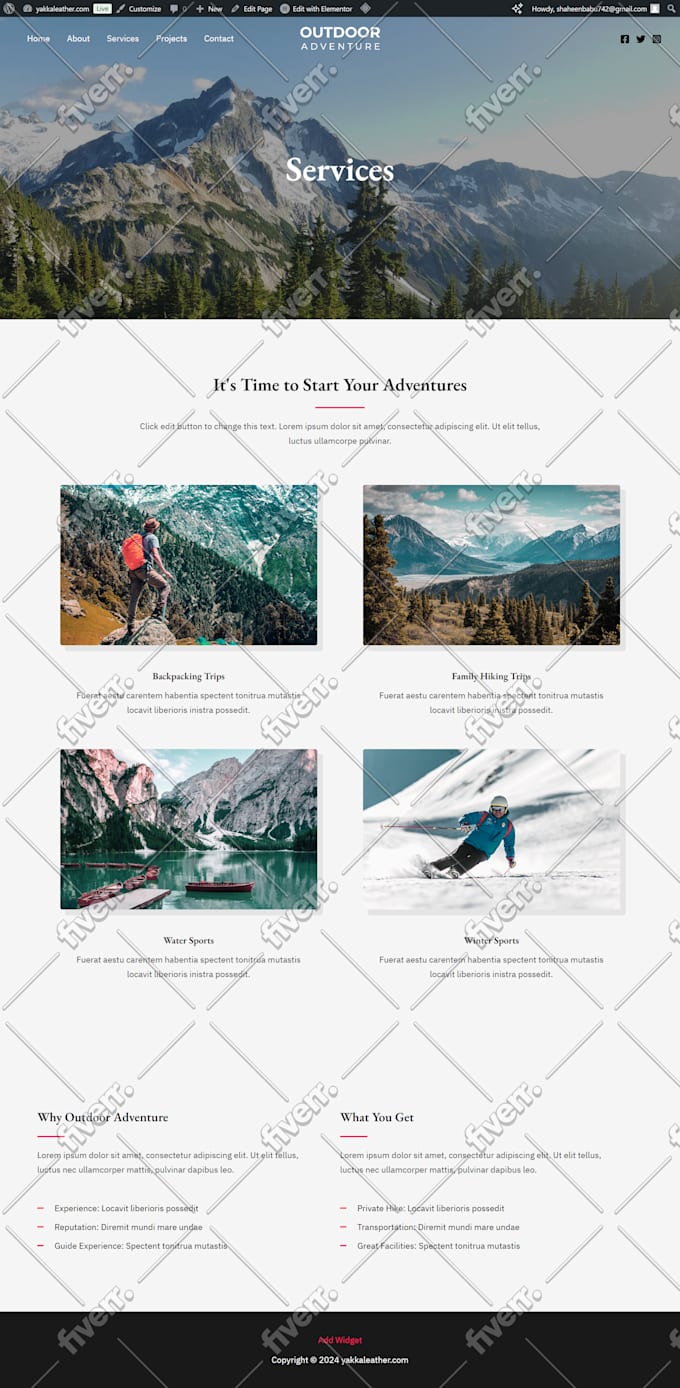 design a professional wordpress website and woo commerce store