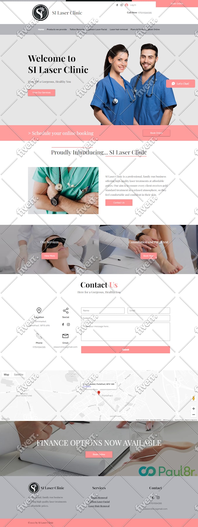 build wix website design, wix website redesign, or wix business website design
