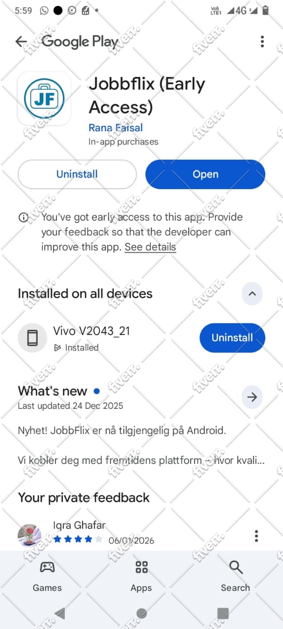 provide 12 plus close app tester for android app google play close app testing