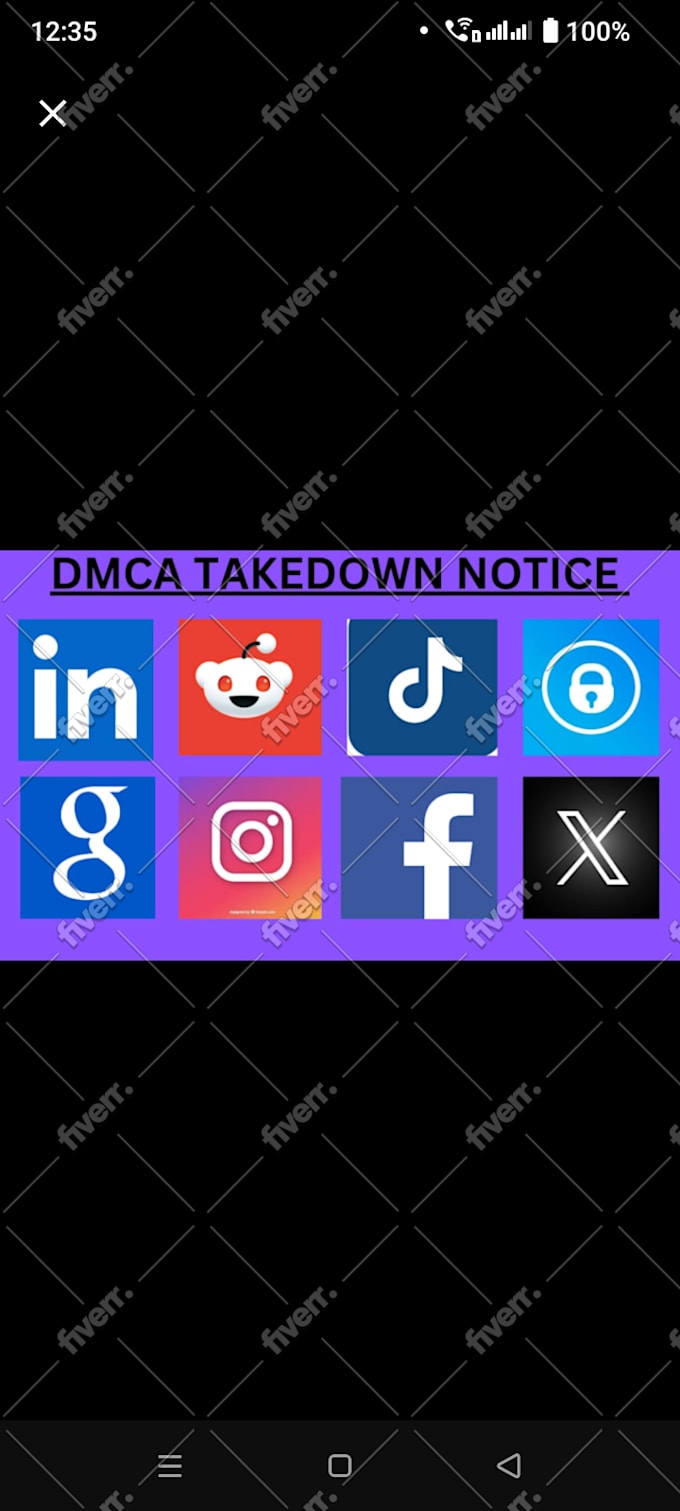 takedown harassing defaming content from google,fb,ig,yt, reddit under dmca