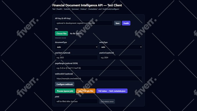 develop rest API, backend system and ai API integration with nodejs