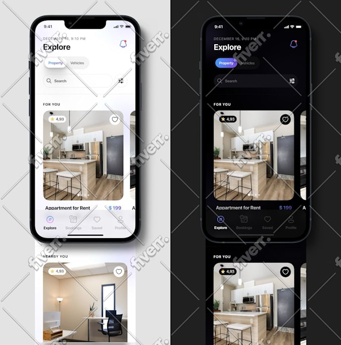 do web mobile app ui ux design wireframe or prototype mockup