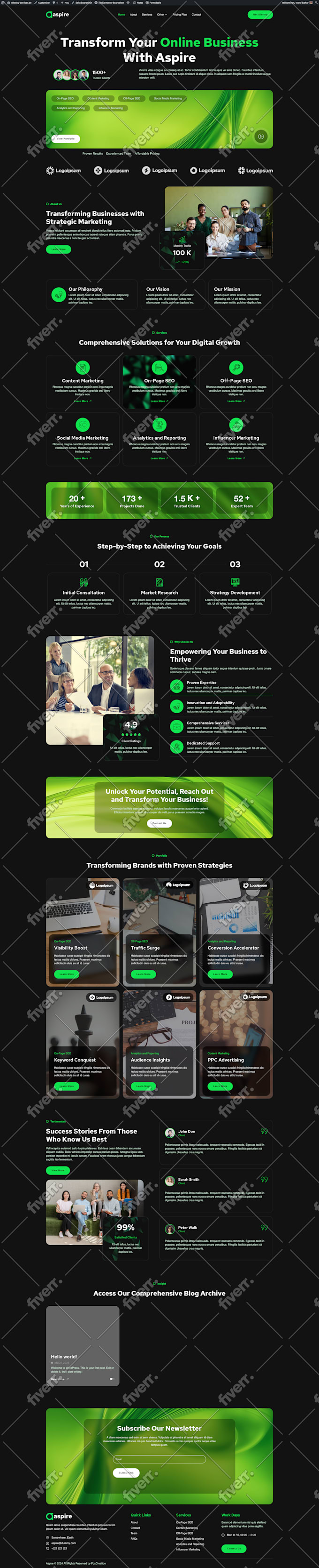 fix wordpress issues, bugs, errors, hacked site and customization fast