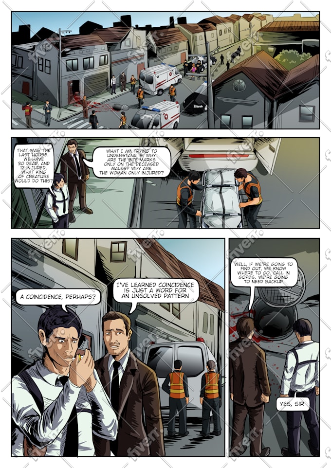 create a comic book and custom illustration