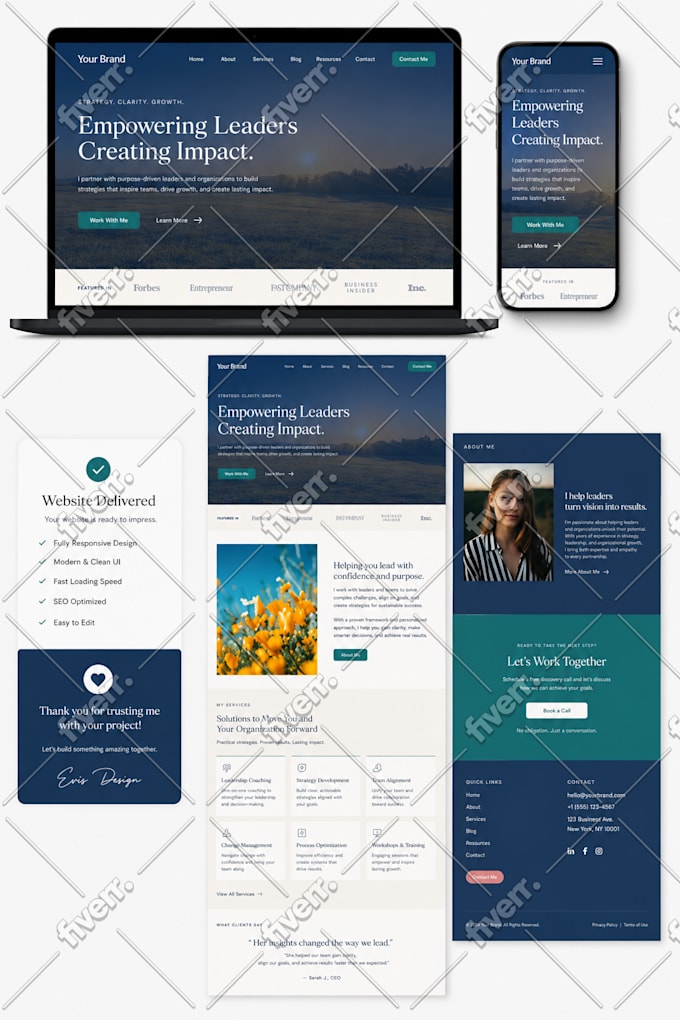 godaddy website design, godaddy website redesign develop godaddy website design