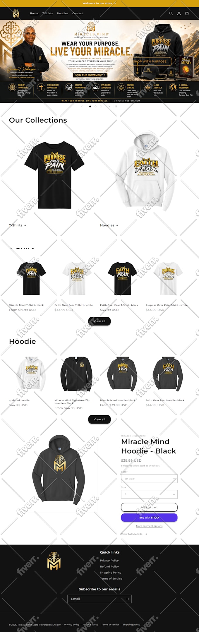 set up shopify store