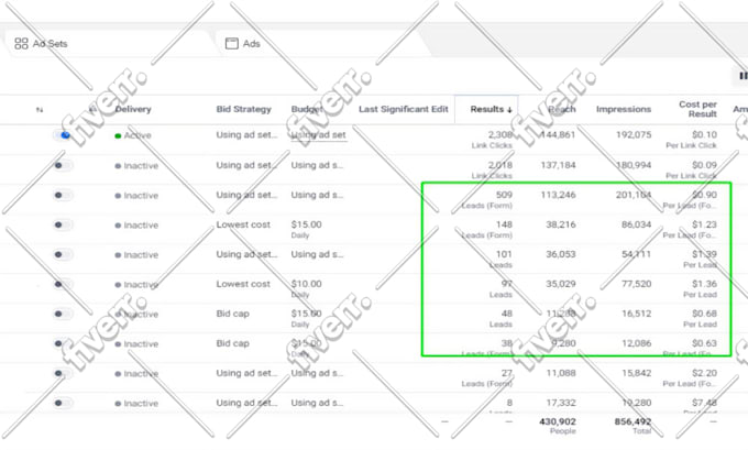 create and manage instagram ads and facebook ads campaign