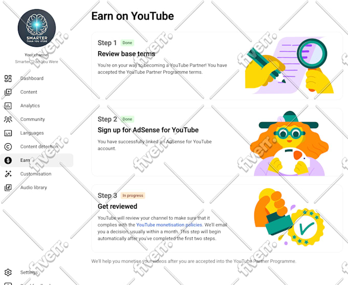 do youtube video channel promotion for monetization organically