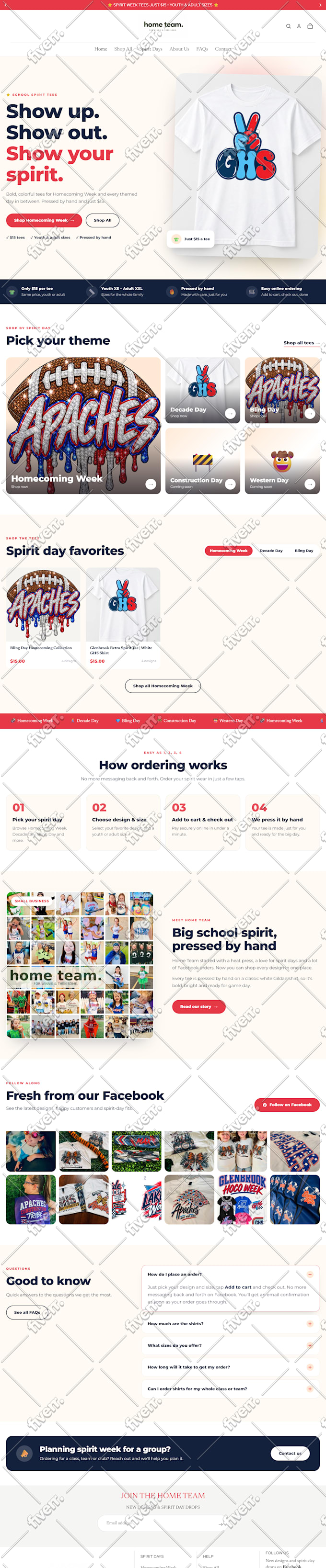 fix, customize and redesign your shopify store and theme