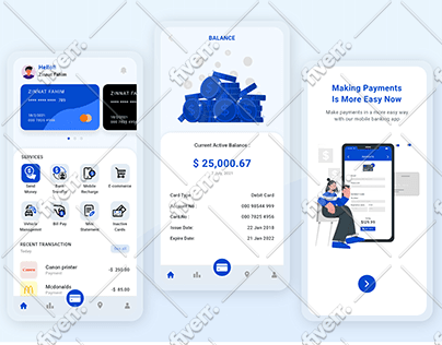 design professional UI UX for web or application