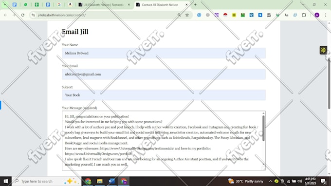 send emails manually one by one