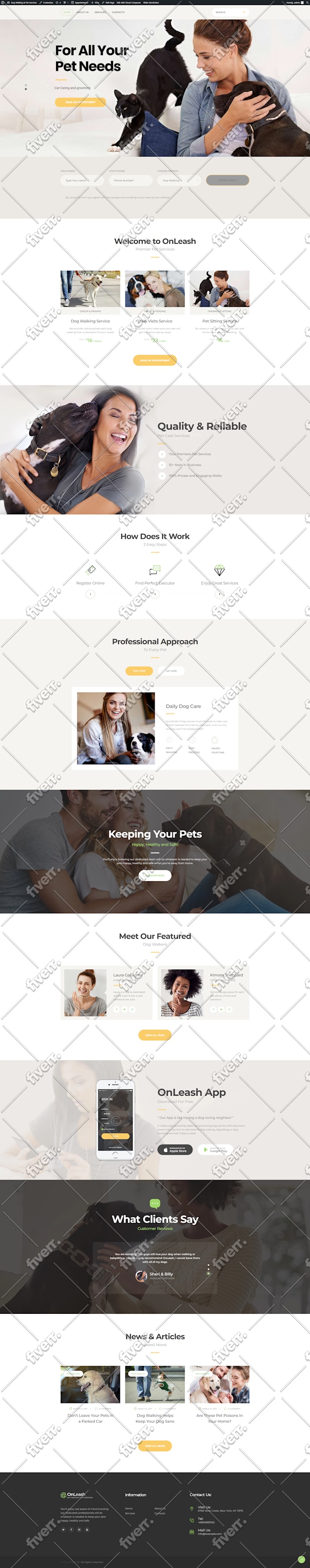 build website or help you in wordpress website development