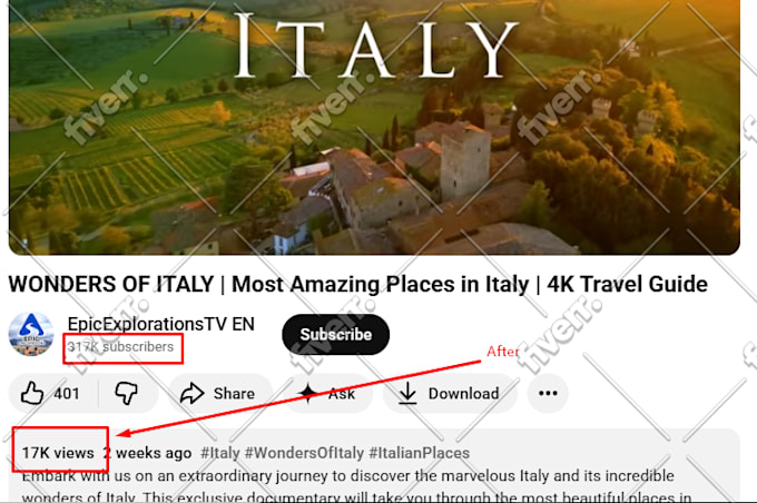 do organic youtube video promotion