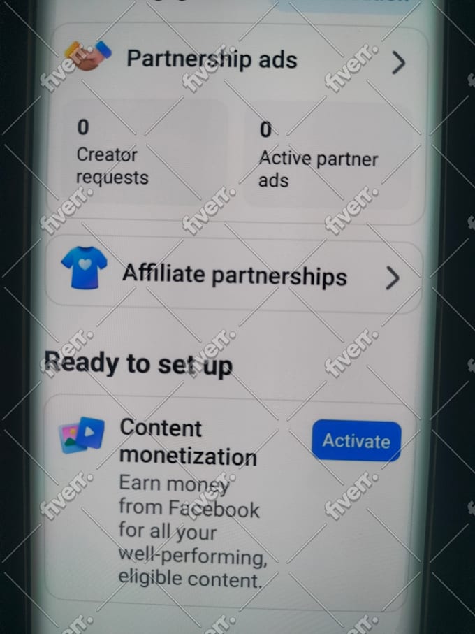 complete facebook page monetization